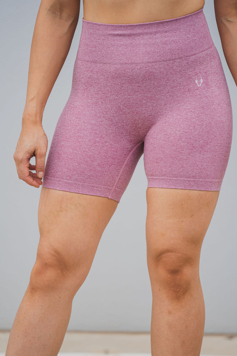 Magnetic Ribbed Knit Shorts - Flat White – Quaddess Apparel