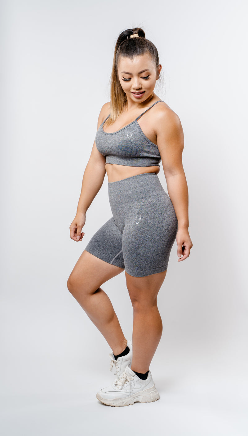 Sundae Sports Bra - Black Sesame