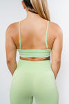 Sundae Sports Bra - Pandan Green