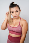 Power Sports Bra - Valentine